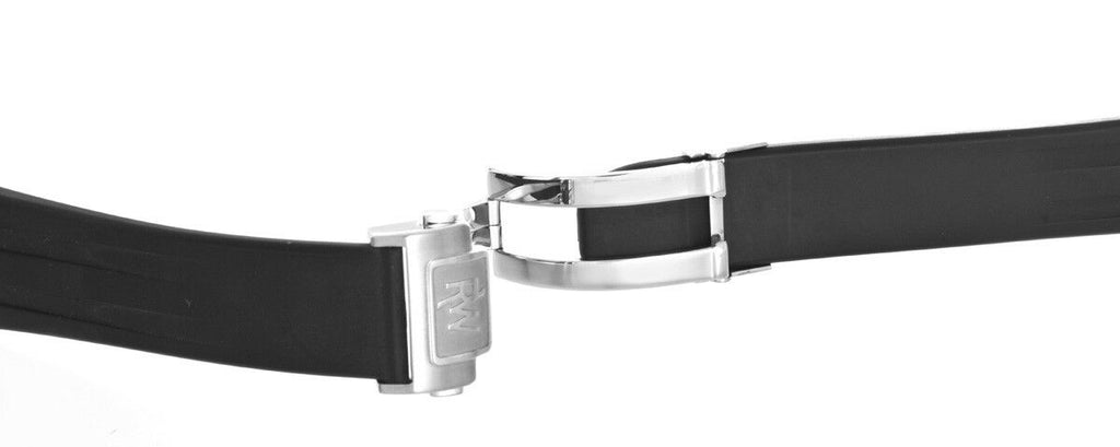 Raymond Weil Sport Men's 22mm Black Rubber Watch Band Strap