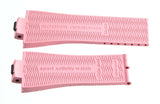 Roger Dubuis 13mm x 21mm Pink Rubber Watch Band Strap 27/M