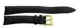 Raymond Weil 19mm x 16mm Black Leather Watch Band Strap V2.17