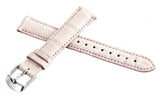 NEW Michele Womens 16mm Light Pink Leather Watch Band