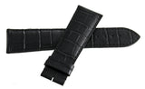 Genuine Longines 26mm x 22mm Black Leather Watch Band Strap L682117587