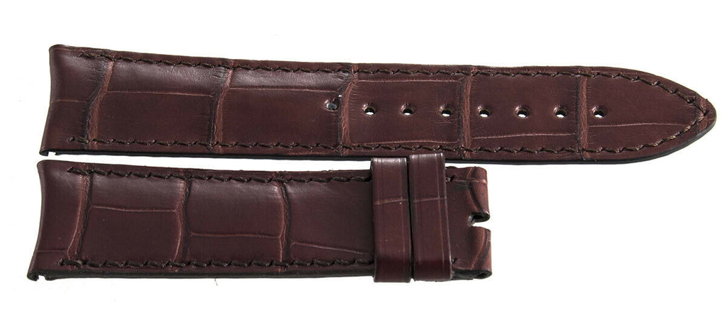 Vacheron Constantin 22mm x 20mm Brown Leather Watch Band 081652 GUC